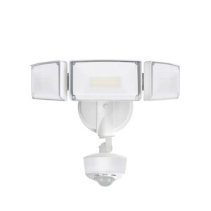 LUTEC-74W 8000 Lumen Motion Sensor Outdoor Lights, 5000K Daylight, IP65 Waterpro